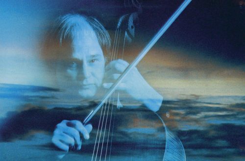 Cello Blue BY David Darling